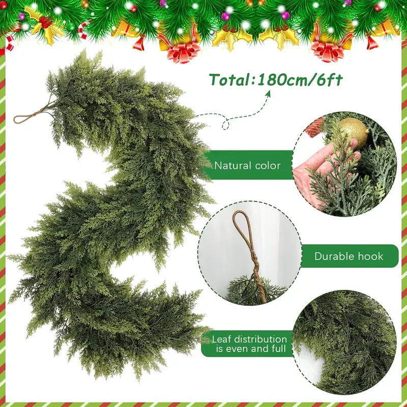 The Artisan Pine Garland - A Handmade Look, For a Magical Holiday + 50% OFF - Image 3
