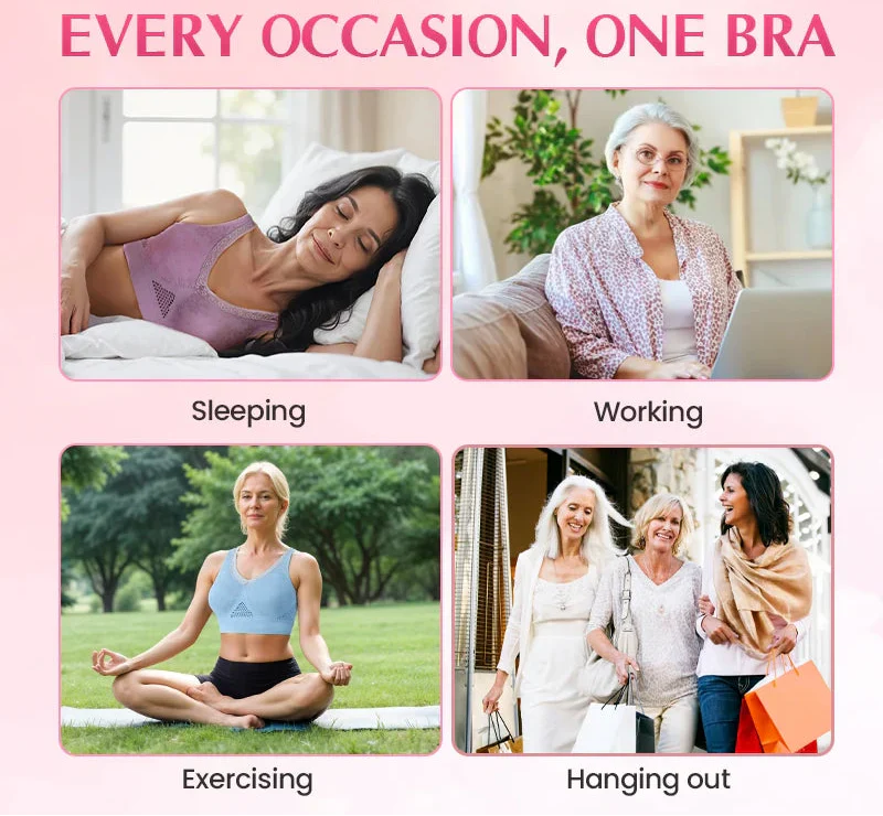 AuraForm Cotton Lift Bra – Natural Comfort, Effortless Support - 1+1 FREE - Image 11