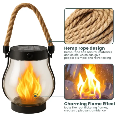 The EverFlame Solar Lantern - A Perfect Flame, Every Night  + 50% OFF - Image 3