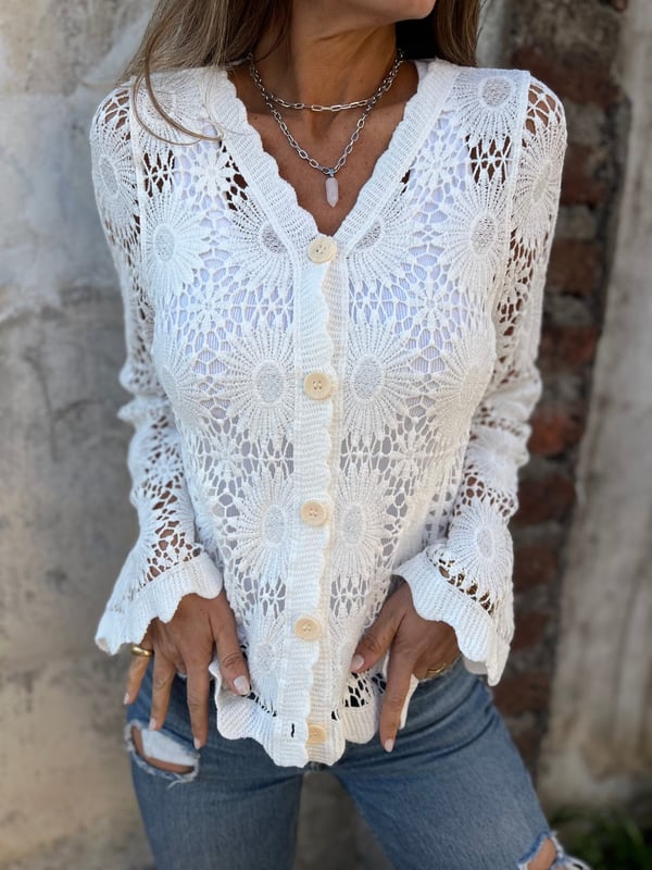 The Positano Blouse - Effortless Bohemian Chic - 50% OFF - Image 5
