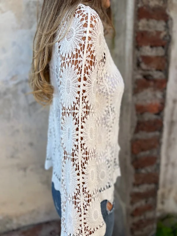 The Positano Blouse - Effortless Bohemian Chic - 50% OFF - Image 7